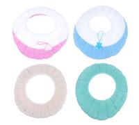 Homoyoyo 4 Pezzi Coprisedili WC in Peluche Caldo e Imbottitura Confortevole in Skin-Friendly Lavabile e Riutilizzabile per Uso Quotidiano Autunno Inverno Colore Casuale Colore Casuale