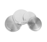 Homoyoyo 4 Pezzi Di Copertura Per Piano Cottura A Induzione in Acciaio Inossidabile - Accessorio Da Cucina Moderno Per Piano Cottura