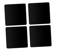 Homoyoyo 4 Pezzi Di Fondale Fotografico Con Piastra A Specchio in Acrilico 10x10 Cm Solido Pannello Riflettente Per La Fotografia Di Gioielli Ornamenti Di Sfondo Riflettente Nero