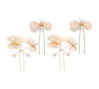 Homoyoyo 4 Pezzi Fermagli per Sposa con Accessori Eleganti per Cerimonie e Ricevimenti Shape per Donne e Ragazze per Matrimonio e Speciali