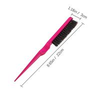 Homoyoyo 4 pezzi Pettine Parrucchiere Rosa Antigraffio e Pettine Denti Larghi e Durevole per Bagnati e Secchi Estensioni e Parrucche per Styling e Massaggio