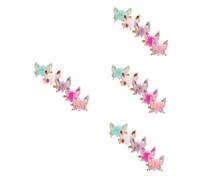 Homoyoyo 4 Set Clip Per Di Molletta Ciondolo Accessorio Farfalla Fermagli Per Clip Per Per Le Donne Mollette Per Ragazze Metallo 5 Pezzi*4