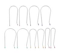 Homoyoyo 40pezzi Clip Per Bigodini Caldi Di Ricambio Adatti Bigodini Da Fermagli in Inossidabile Per Elettrici Resistenti Al Calore Perni Di Fissaggio Forma Di u Per Capelli