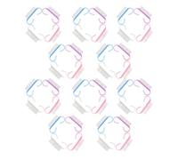 Homoyoyo 40pezzi Spazzola per Pulire le Unghie Impugnatura Antiscivolo Setole Efficaci per Rimuovere Sporco Design Ergonomico Materiale Resistente Colori Variabili Adatto Manicure Pedicure