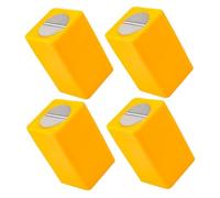 Homoyoyo 4pezzi Custodia per Smaltimento delle Lame in Latta Banca di Stoccaggio per Rasoi Contenitore per Smaltimento del Rasoio di Sicurezza Scatola per Rasoi da Barbiere Custodia per Ras