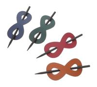 Homoyoyo 4pezzi Fermagli Per Pelle Accessori Eleganti Per Raccolti Per Cerimonie e Uso Quotidiano Design Semplice e Stile Unico Adatti Diverse Acconciature