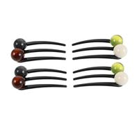Homoyoyo 4pezzi Forcine Per Da Donna Bastoncini Per Acconciature Strumento Per Chignon Pettini Francesi Per Spessi Accessori Per Acconciature Raccolte Vintage Per Quotidiano e Eventi