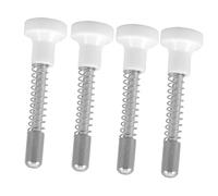 Homoyoyo 4pezzi Kit Chiavistelli Molla Per Lettino e Gabbie Per Uccelli Accessori Per Fissaggio Porte Culle Ragazza Coppiglia Molla Installazione Semplice