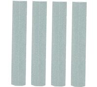 Homoyoyo 4pezzi Pietre Abrasive Per Ponte Chitarra e Basso Strumenti Luthier Compatti Per Levigatura Precisa e Lucidatura Ponte Materiale Duro Resistente Per Uso Prolungato