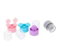 Homoyoyo 4pezzi Pulitore per Lenti Contatto Custodia Portatile per Pulizia delle Lenti Dispositivo di Pulizia Portatile Dispositivo delle Scatola di Colore Casuale