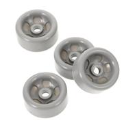 Homoyoyo 4pezzi Ruote per Asciugatrice Puleggia Folle Cuscinetti Inclusi Accessori per Asciugatrice Supportano e Fissano Tamburo Riducono Attrito e Prolungano la Vita Utile