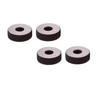 Homoyoyo 4pezzi Ruote Rollatura Acciaio Per Tornio Strumento Embossing Per Finitura Decorativa e Anti-slip Ruote Per Lavorazione