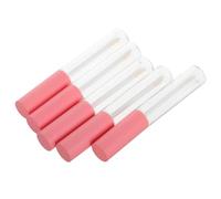 Homoyoyo 5 pezzi Contenitori Vuoti per Lucidalabbra Tubetti Adattabili per Balsamo Labbra e Cosmetici per Viaggi e Design Resistente e Versatile