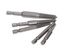 Homoyoyo 5 pezzi Kit Estrattori in Acciaio Resistente Rimozione Danneggiate Arrugginite e Spezzate per Uso e