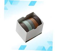 Homoyoyo 5 pezzi Nastro Washi Creativo Carta Colorata Adesivo Decorativo per Foto e Arte Murale Facile da Usare e Rimuovere Senza Residui Eco Friendly e Portatile