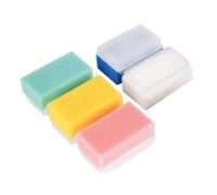 Homoyoyo 5 pezzi Spazzole Massaggio Tattili per Ragazzo Ragazza Spugne Bagno Morbide e Colorate Strumenti per Sviluppo Sensoriale e Rimozione Morta per Massaggio e Bagnetto