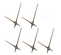 Homoyoyo 5 Set lancette dell'orologio in Legno Ganci Chiave Kit meccanismo Orologio a Batteria Gong Wall Clock - Decorazione Movimento dell'orologio puntatori di Orologio in Legno di Legno