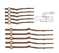Homoyoyo 5 Set Lancette Dell'orologio in Legno Orologio a Lancetta Ganci Chiave Decorazione in Pizzo Annata Ornamento per Acquario a Ponte Supporto del Controller Sveglia Solare Il di Legno