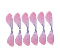 Homoyoyo 50 Pezzi Decorazione Della Parete Della Mosca Del Drago Fata Rosa Impostore Ala Decorazioni Per Feste Con Libellule Libellule Per L'artigianato Di Fiabe Viola