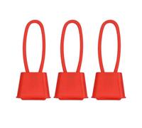 Homoyoyo 50 Pezzi Sacchetto Rete per Frutta e Verdura Riutilizzabile in Plastica Rossa da 60cm Fondo Termosaldato, Leggero e Adatto per Conservare Prodotti Freschi e Frutti in Borsa o Auto