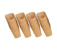 Homoyoyo 50 pezzi Tazze Kraft per Patatine Fritte Bicchieri per Snack e Fritture Contenitori Leggeri e Creativi per Feste Uso per Patatine Waffle Pollo e Dolci