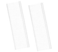 Homoyoyo 5000pezzi Fermagli Per Etichette Di Chiusure Per Etichette Dei Prezzi Ganci Di Fissaggio Per in Plastica Accessori Per Sospese Cordini Per Di Prezzo