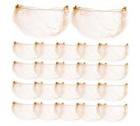 Homoyoyo 50pezzi Copri Chignon Retine Invisibili Per Accessori Per Per Ragazze Adolescenti Hostess Infermiere