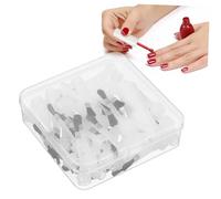 Homoyoyo 50pezzi Per Unghie Con Ergonomico Per Per Unghie Strumenti Per Manicure Art Facile Usare e Smaltare