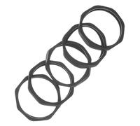 Homoyoyo 5pezzi Anello Anti-rotolamento Per Microfono Protezione Anti-urti Per Microfoni Anello Protettivo Antiscivolo in Plastica Forniture Per Microfoni