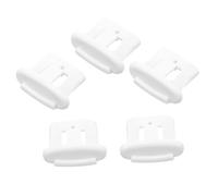 Homoyoyo 5pezzi Clip Fine Scorrimento Per Lavastoviglie Accessori Resistenti Per Ripiani Superiori Facili Installare e Compatibili