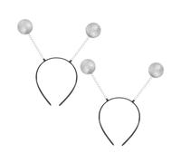 Homoyoyo 5pezzi Fascia Per Capelli Antenna Aliena Glitterato Cerchietto Marziano Per Feste Tema Spaziale Accessori Da Costume Copricapo Leggero e Confortevole
