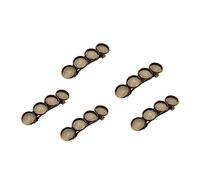 Homoyoyo 5pezzi Fermagli Per Vintage Antico Base Per Accessori Eleganti Per Donne e Ragazze Per Feste e Speciali