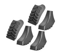 Homoyoyo 5pezzi Manicotto Antiscivolo per Piedi delle Stampelle Cuscinetti per Piedi dei Bastoni Tappetini per Estremità delle Stampelle Cuscinetto Antiscivolo delle Cuscinetto