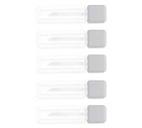 Homoyoyo 5pezzi Tubetti Per Lucidalabbra Da Viaggio Da Contenitori Vuoti Per Lucidalabbra Realizzati Leggeri e Pratici Per Contenere Olio Per Labbra e Altri Liquidi Per Labbra