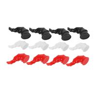 Homoyoyo 6 Paia Fermagli Corna Diavolo Spiralate per Halloween Accessori Diy per Parrucche Clip Leggere e Resistenti per Cosplay e Stile Lolita Demoniaco