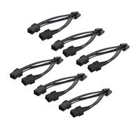 Homoyoyo 6 Pezzi Alimentazione GPU Adattatore Pin Pin Pcie Y Splitter per Schede Grafiche Estensione per Alimentazione Compatibile con Schede Video per Gaming