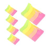 Homoyoyo 600 Pezzi Segnalibri Autoadesivi Colorati per Libri e Quaderni Etichette Scrivibili per e Organizzazione Note Adesive Compatte per Studio e Ufficio