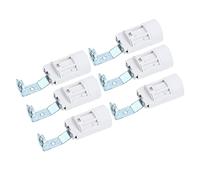 Homoyoyo 6pezzi Adattatore Per Lampadine Candelabro Vite Portalampada Di Ricambio Per Sostituzione Del Portalampada Per Candelabri Parti Di Lampade Kit Di Riparazione Per Lampade