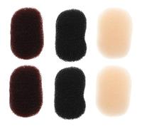 Homoyoyo 6pezzi Cuscinetto Per Volume Dei Capelli Clip Per Riccioli Alla Radice Dei Capelli Clip Per Cuscinetti Per Copricapo Cuscino Per Styling Per Donne e Ragazze