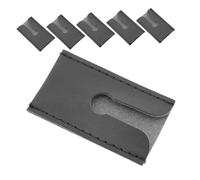 Homoyoyo 6pezzi Custodia da Viaggio per Testine di Rasoio Accessori per Rasoi da Uomo in Similpelle Custodia Farfalla per Riporre Rasoio Copri-testina Protettiva