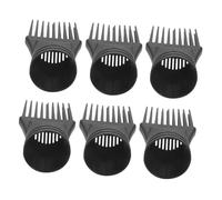 Homoyoyo 6pezzi Pettini Per Asciugacapelli in Plastica Pettine Denti Larghi Per Phon Accessorio Per Pettine Per Asciugacapelli Strumento Per Capelli Accessorio Per Ugello Per Per Styling De
