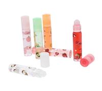 Homoyoyo 6pezzi Pomate Labbra Trasparenti Gusto Frutta Idratanti Protettive Per Labbra Secche e Screpolate Balsamo Naturale Profumato Adatto Bambine e Famiglia