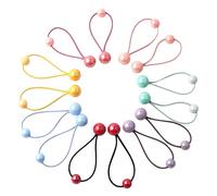 Homoyoyo 7 paia Fasce per Elastiche con Palline Colorate per Accessori Alla Moda Sicuri e Comodi Indossare per Occasione