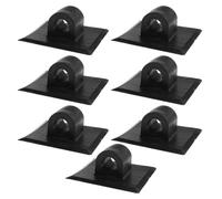Homoyoyo 7 Pezzi Supporto Motore per Kayak Gonfiabile in Pp Nero Design a Sgancio Rapido e Installazione Stabile per Pesca e Navigazione in Barca