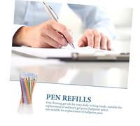Homoyoyo 72 pezzi Refill Gel Colorati Assortiti Refill Pratici e Resistenti Plastica per Cancelleria Studenti e Decorazioni Creative