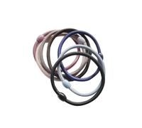 Homoyoyo 7pezzi Elastici Capelli Donna Eleganti Anello per Capelli Elastico per Coda di Cavallo Semplici Fermacoda per Ragazza e Signora Cameo