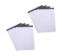 Homoyoyo 8 Pezzi Blocco Note Legale Carta Spessa Righe Larghe Taccuino Portatile per Appunti Professionali Legali Scuola e Ufficio Organizzazione Efficiente per Avvocati e Business