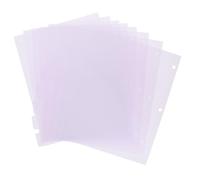 Homoyoyo 8 pezzi Divisori per Raccoglitori in PP Opaco Segnalibri Colorati con Linguette Indice per Organizzazione Pagine Separè Interni per Planner Notebook e