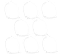 Homoyoyo 8 Pezzi Nappe per Scialle da Preghiera Ebraico Bianco Frange Classiche e Moderne per Decorazione e Uso in Sinagoga