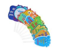 Homoyoyo 8 Pezzi Paddle Interattive Per Gestione Classe Materiale Educativo Pre-scuola Per Insegnanti Stimolano Partecipazione e Coinvolgimento Studenti Decorazione Aula Per Scuola Dell'inf